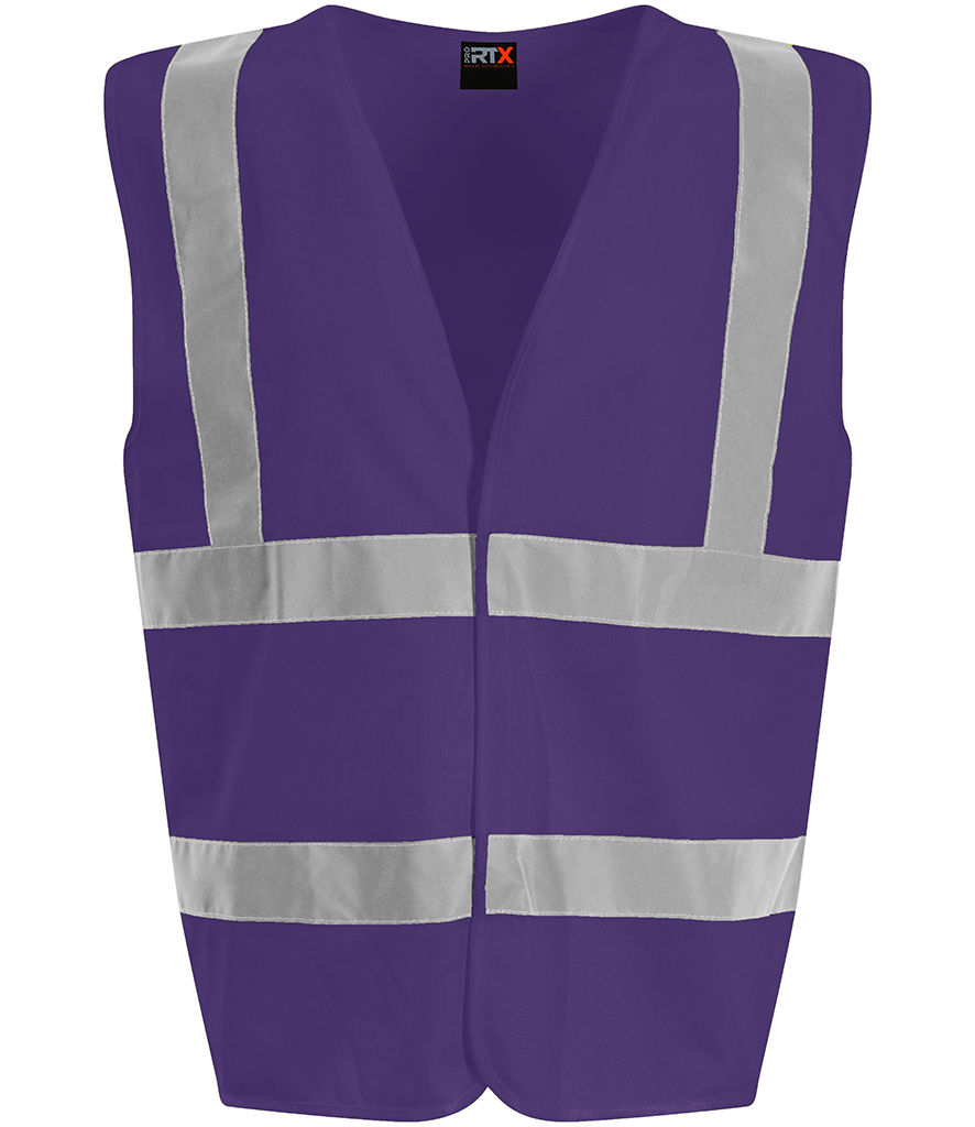 Thumbnail: Scouts Personalised High Visibility Waistcoat printed logo adult size