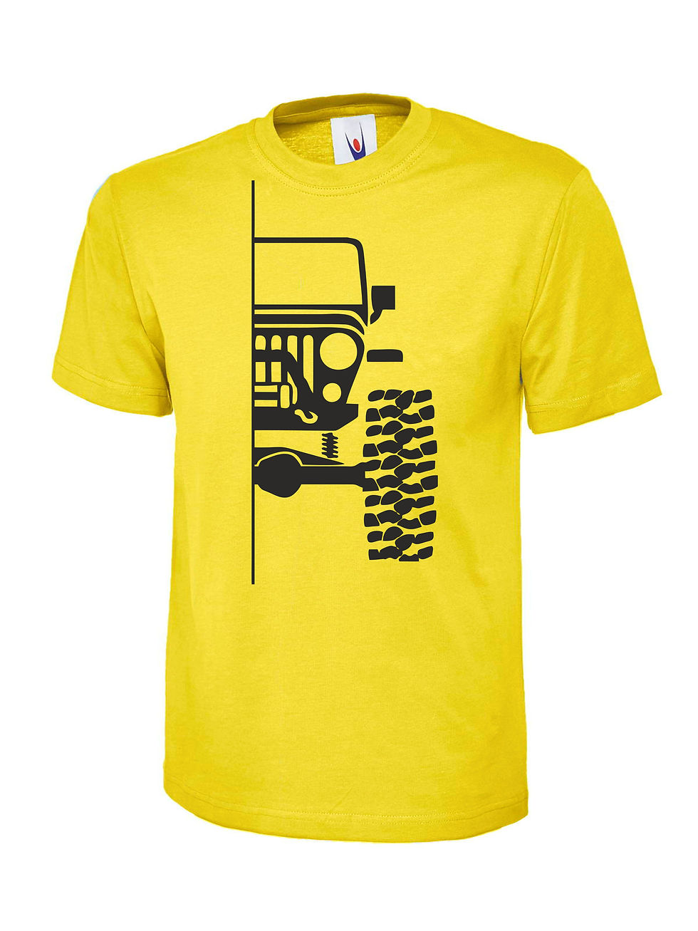 Thumbnail: t-shirt off- road tj  v1 - black print