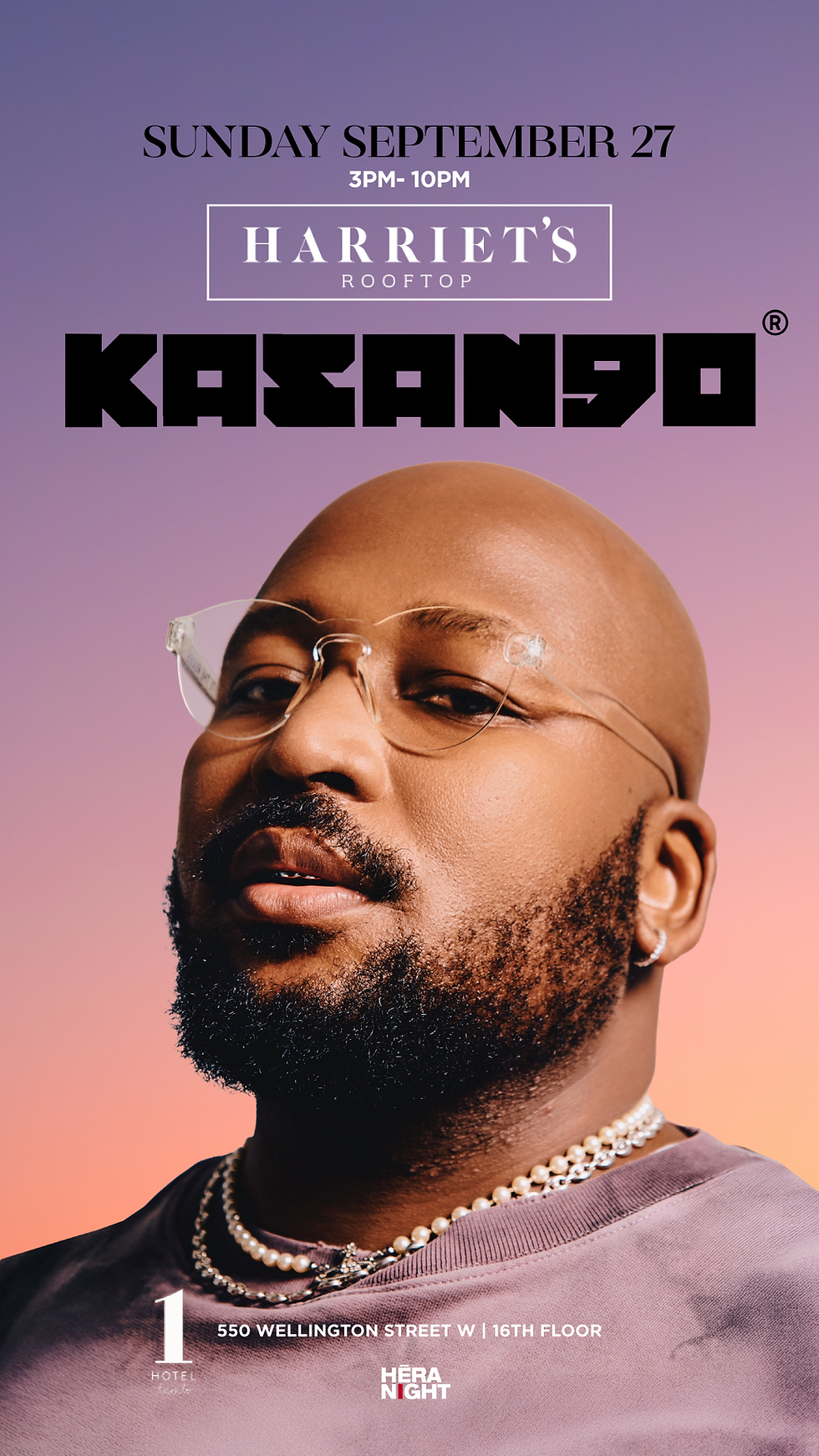 Kasango in Toronto: HĒRA Night Brings Afro House to Harriet’s Rooftop.
