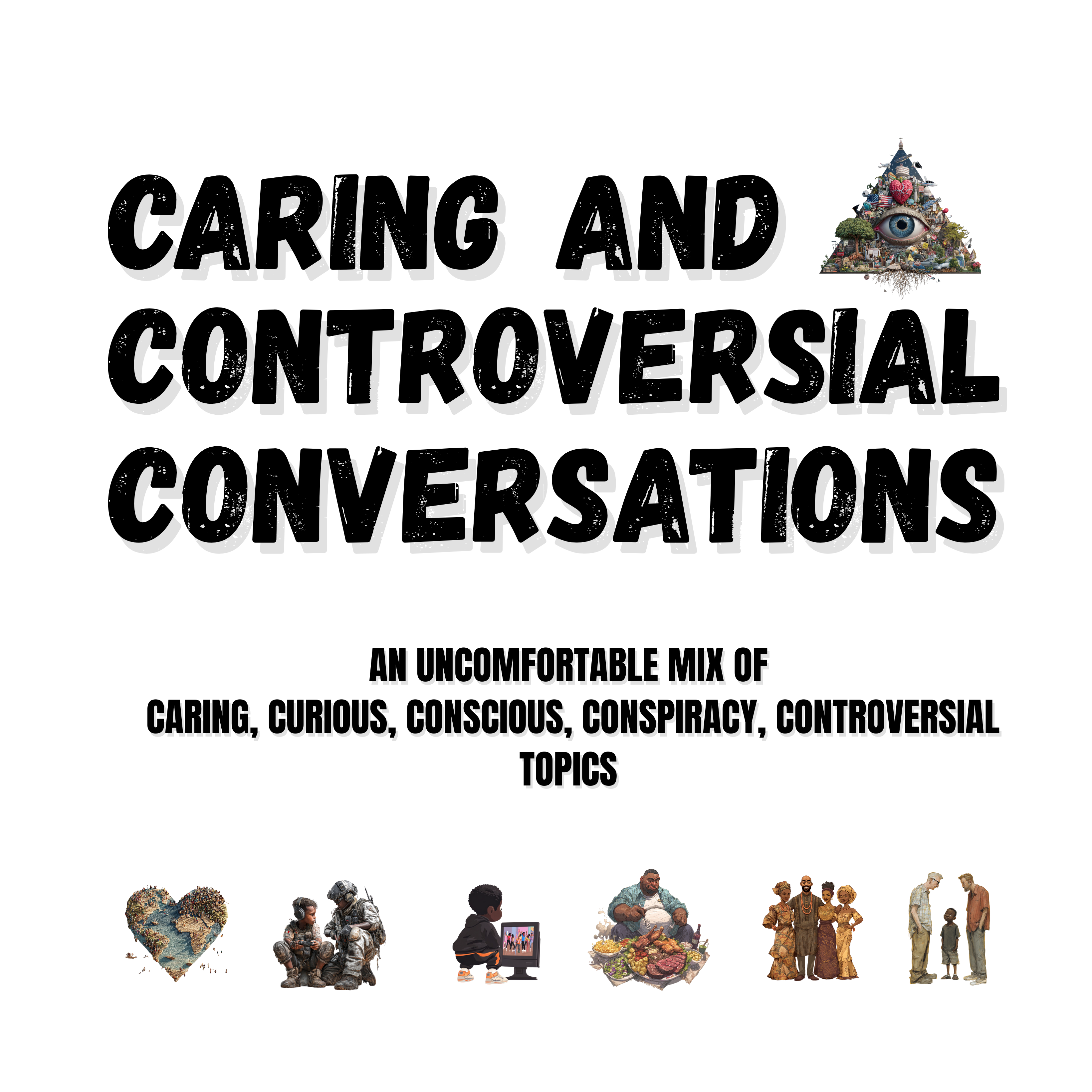 Caring and Controversial Conversations game box