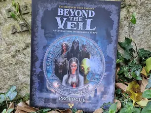 A copy of the Beyond the Veil prologue physical edition
