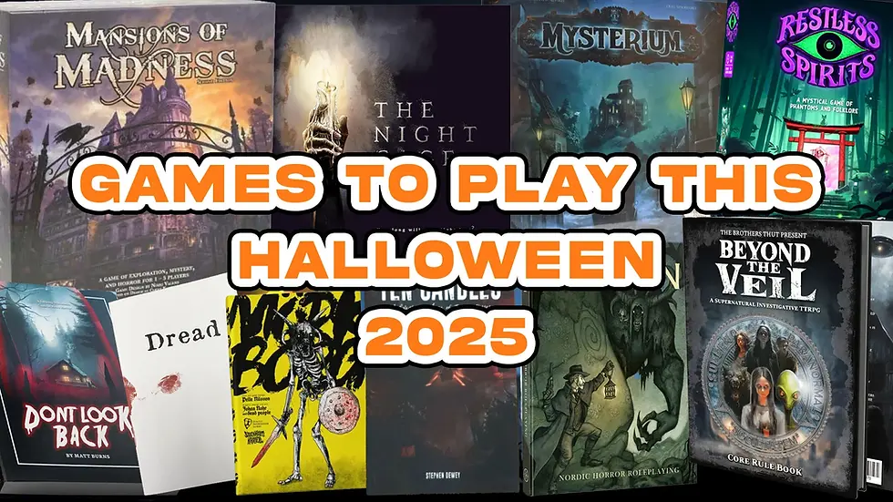 Top 10 games to play this Halloween