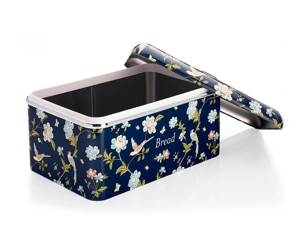 Miniatura: Panera acero inoxidable Elveden Navy Laura Ashley