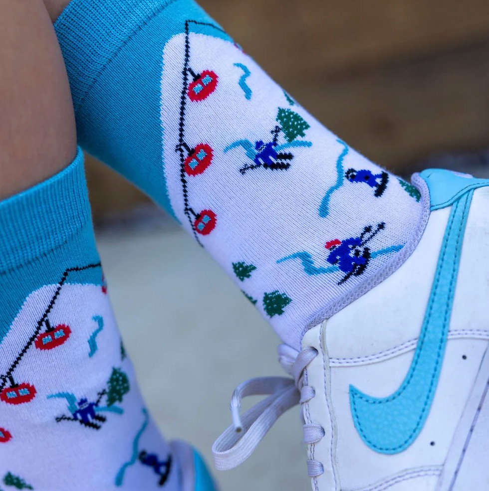 Miniatura: Calcetines mujer ski