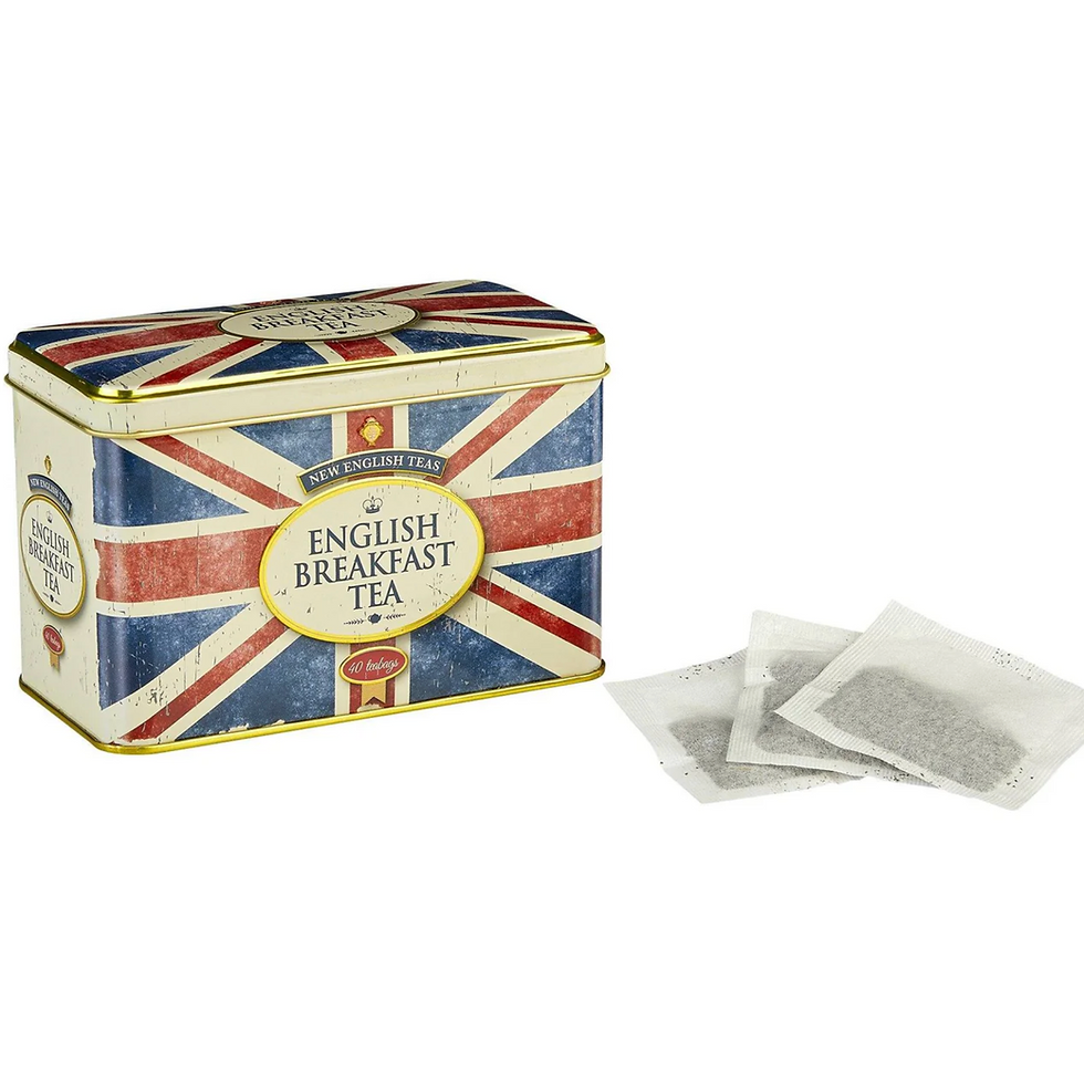 Miniatura: Lata Union Jack con 40 bolsas de té