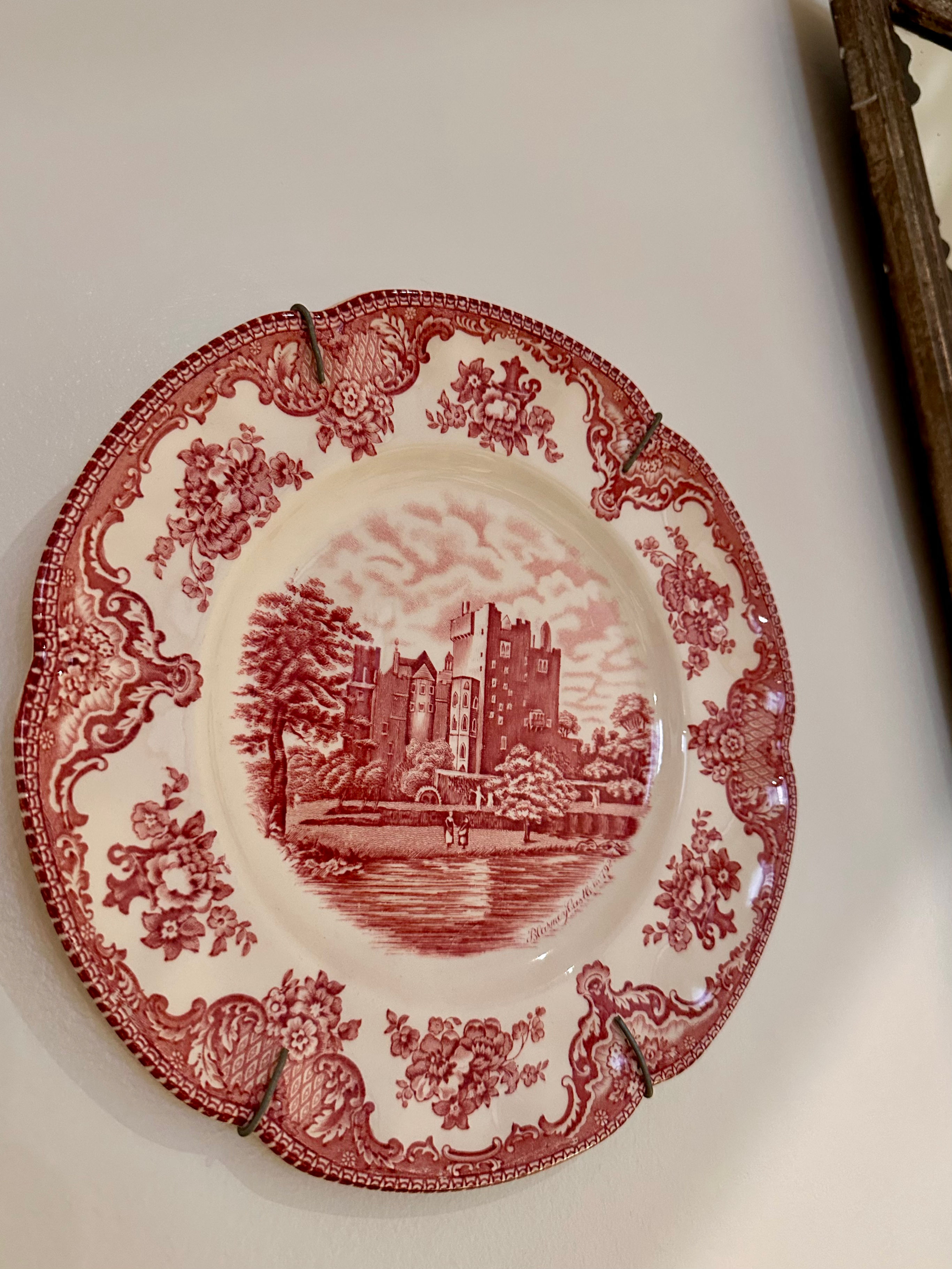 Plato llano vintage porcelana Johnson Brothers 25cm