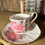 Miniatura: Taza café con plato porcelana Royal Countess