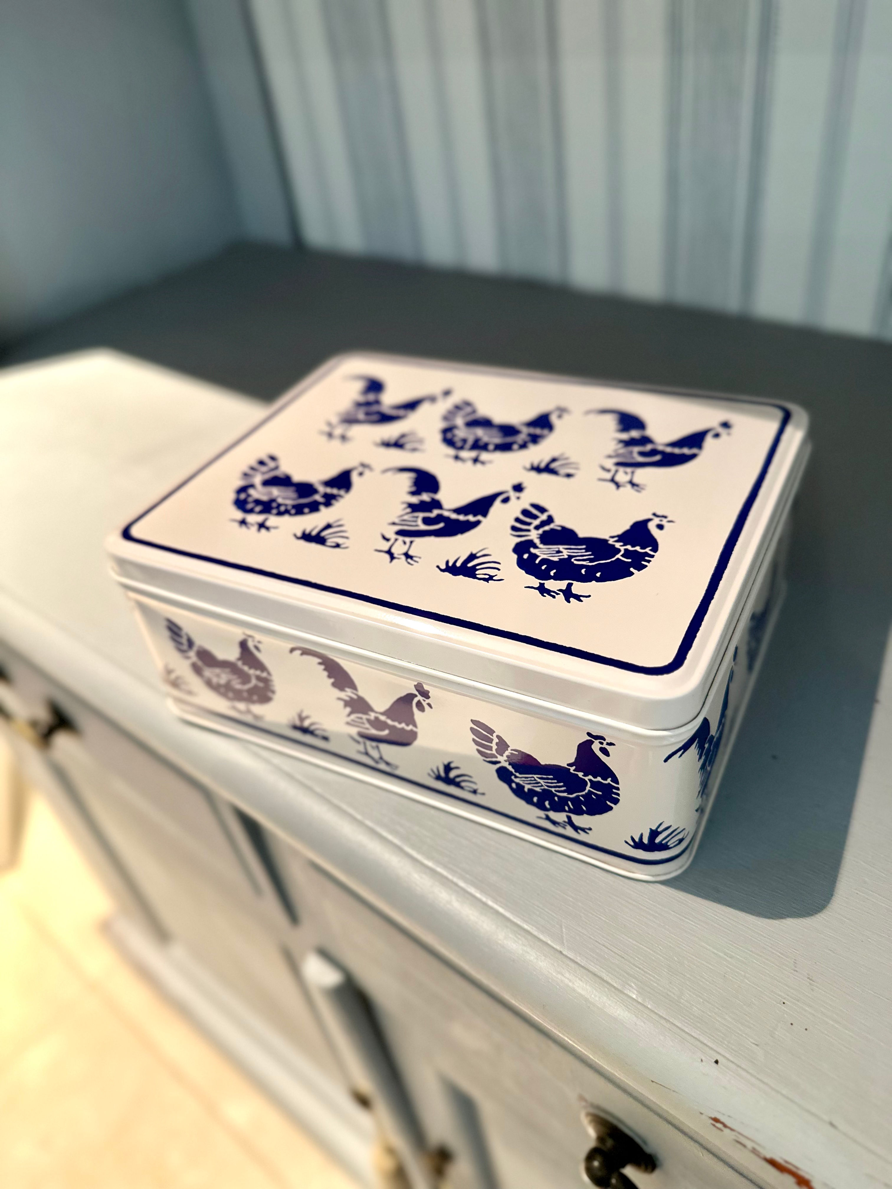 Lata rectangular Blue Hens