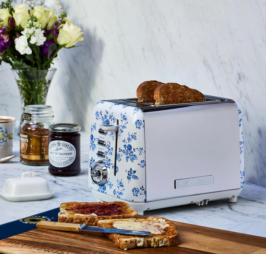 Miniatura: Tostadora Acero Inoxidable China Rose Laura Ashley
