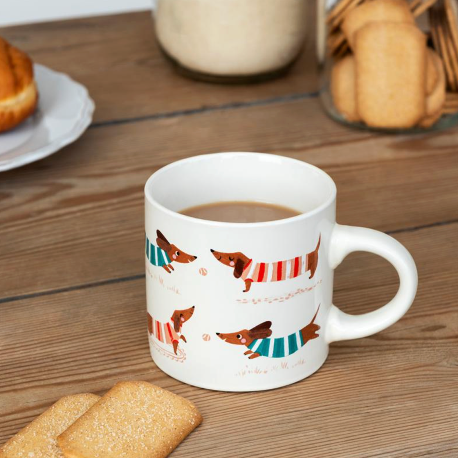 Taza Teckel con jersey