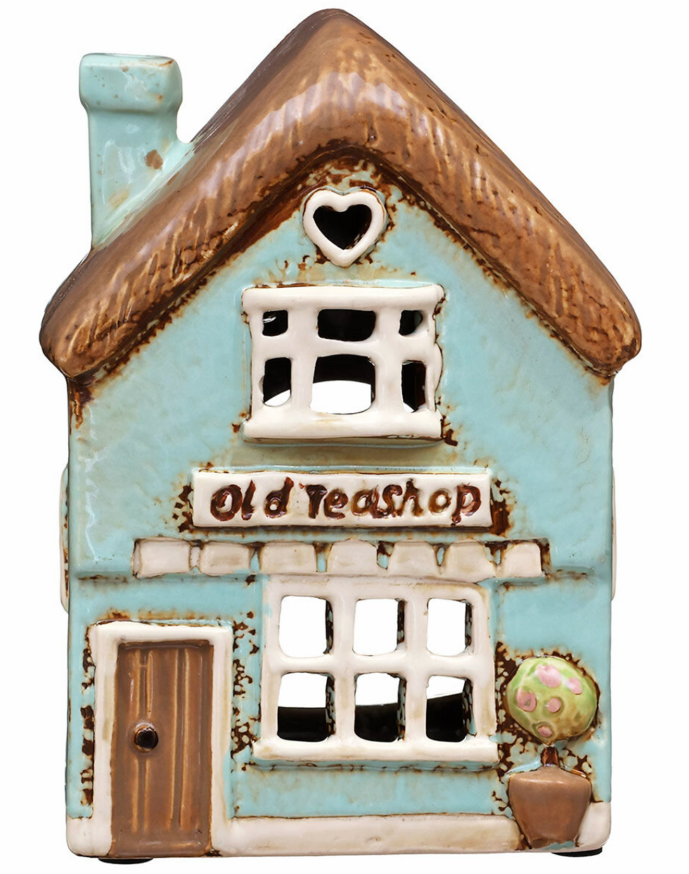 Miniatura: Portavela Casita inglesa Old Tea Shop