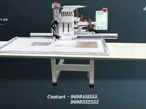 Embroidery Machine Single Head Model