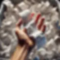 DALL·E 2024-09-15 20.41.13 - A highly realistic close-up image of a hand grasping a crumpl