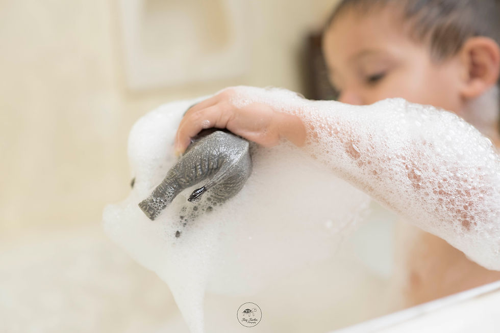 Bubble Bath Life Style Photography. Photo taken by Tiny Turtles photography in San Diego CA.