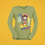 الصورة المصغرة: Chill مش طالبة Stress Long sleeve Laid-back Tee