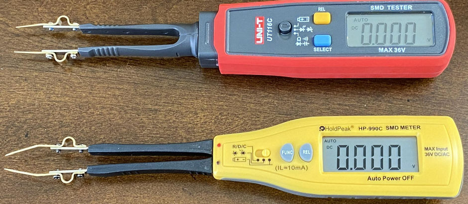 SMD Tweezers Battery Measurements & Quick Compare