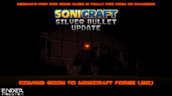SoniCraft 1.8 Announcement Poster