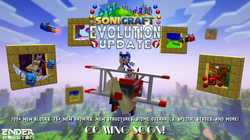 SoniCraft 1.10 Announcement Poster