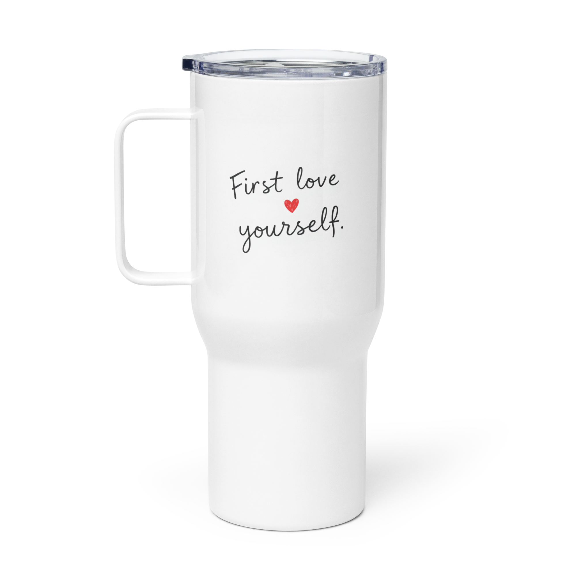 Travel Mug with a Handle