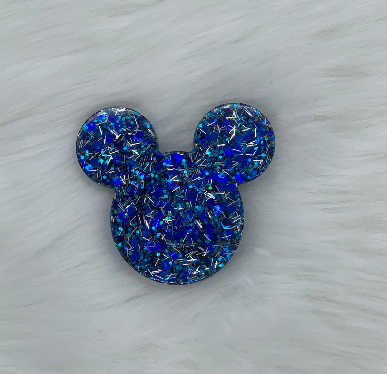 Mickey pop socket/badge reel