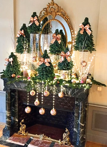 Décor Noel Lyon - Sapin de noel  lyon- fleuriste lyon - boutique décoration noel lyon