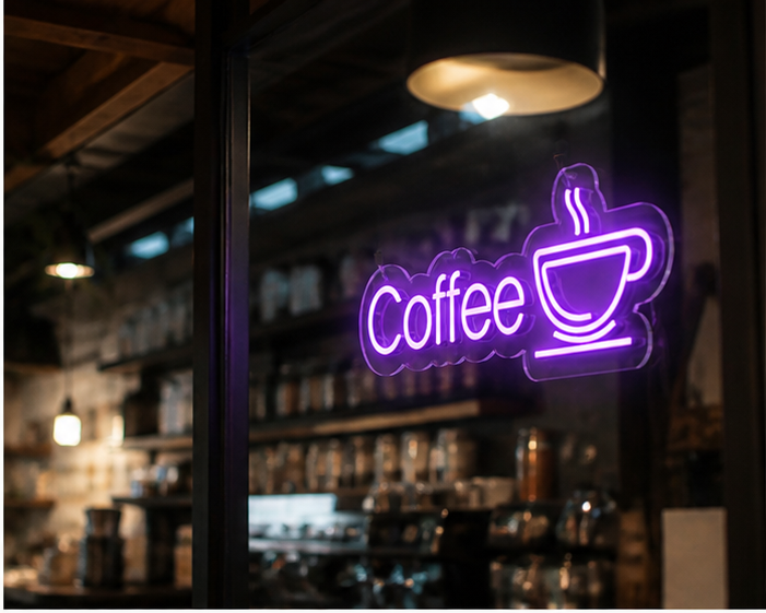 Küçük resim: Coffee Cafe Kafe Neon Tabela