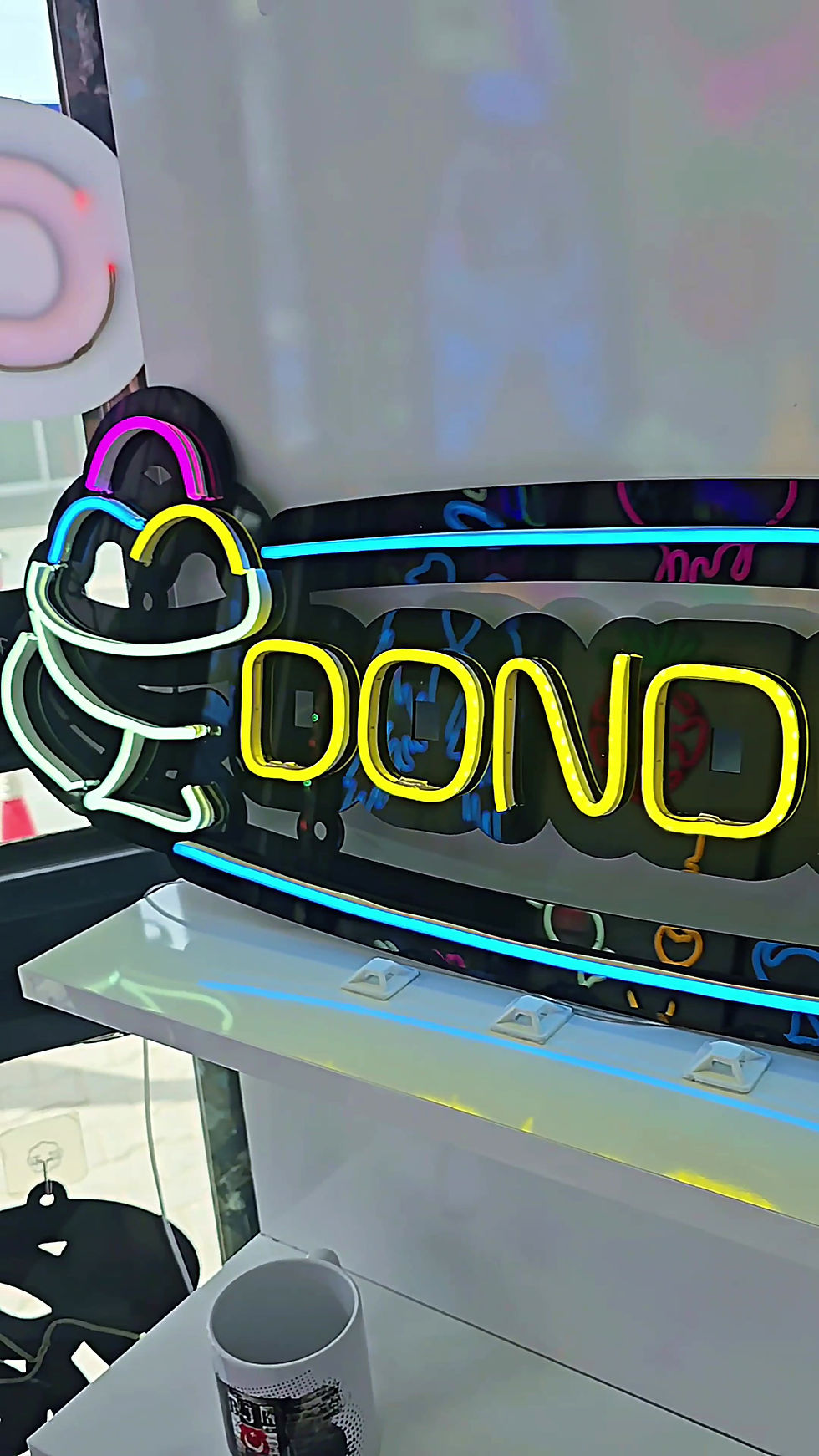 Küçük resim: Cup Dondurma Neon Tabela