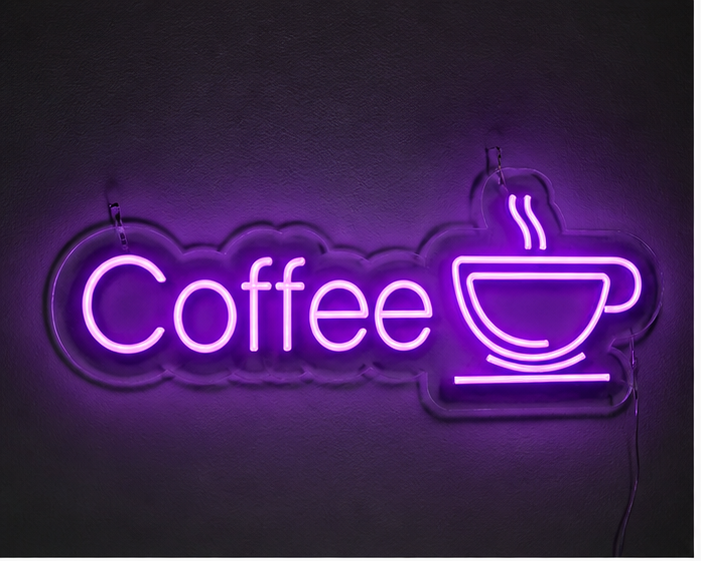 Küçük resim: Coffee Cafe Kafe Neon Tabela