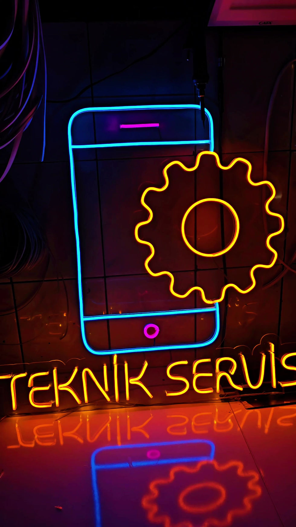 Küçük resim: Cep Telefonu Teknik Servis Neon Tabela