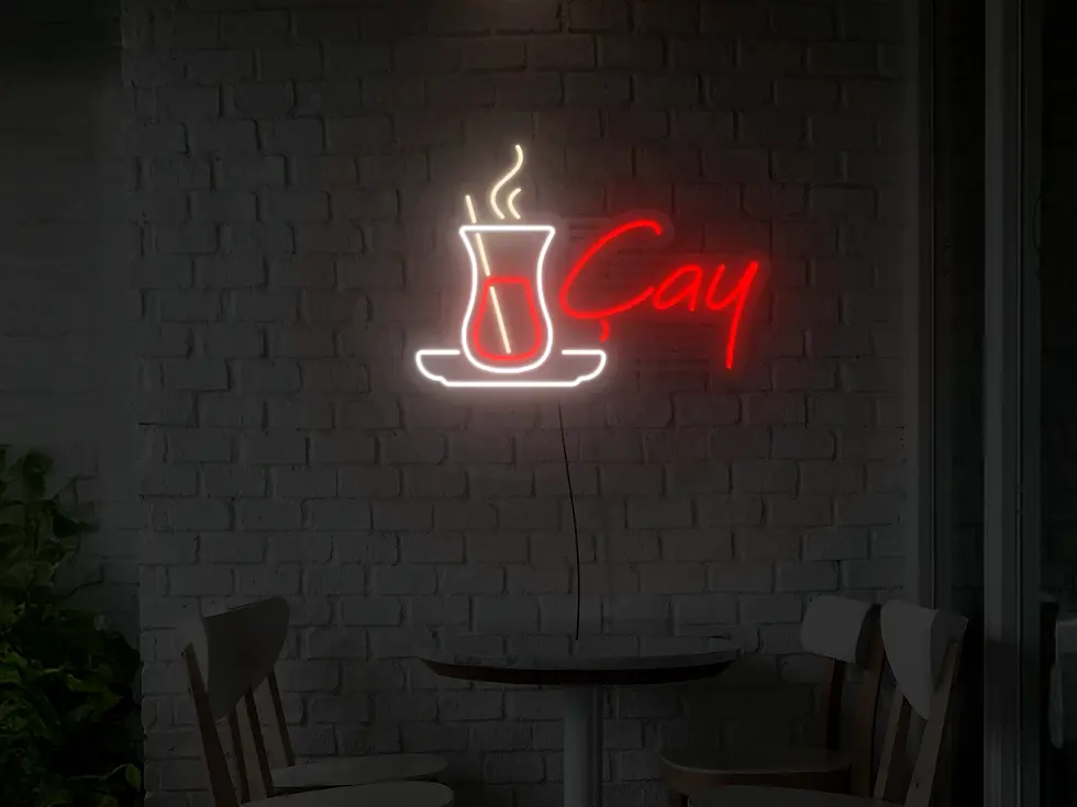 Küçük resim: Çay Neon Tabela