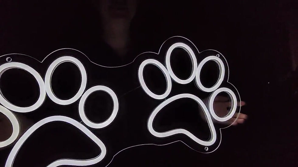 Sevimli Pati Neon Tabela