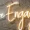 Küçük resim: We Are Engaged Yazılı Neon LED Tabela