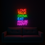 Thumbnail: Love Talk Drink Eat And Be Happy Yazılı - Dekoratif Neon Led Tabela - 60x42 Cm