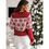 Thumbnail: 2023 Autumn and Winter European and American New Knitwear Women's Christmas Elk
