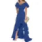 Blue Dress Front View