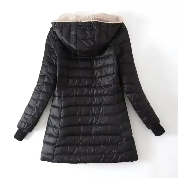 Thumbnail: Beautiful Winter/Fall Jacket, Hooded, Long Sleeve, Thin Fleece