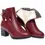 الصورة المصغرة: High Quality Fashion Outdoor Winter Women Shoes Leather Thick Sole Short Heel