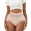 Miniaturbild: 3pcs High-Waisted Lace Patchwork Ladies Panties – Elegant Triangle Underwear