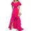 Miniaturbild: Fashion Falbala Irregular Dresses Lady Elegant Formal Prom Party Evening Dress