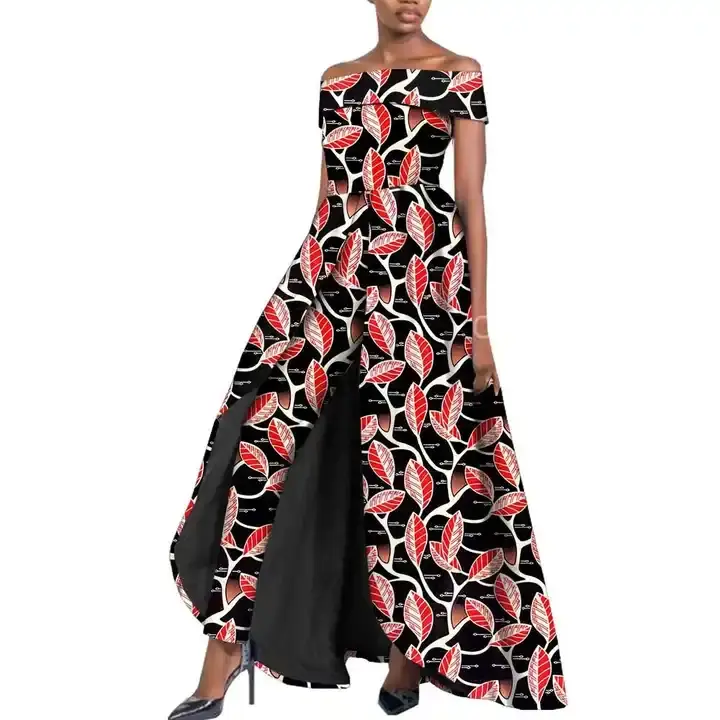 Miniaturbild: Hot Selling African Dress Ankara Model Clothing For Women, High Fashion, Natural