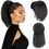 Miniaturbild: 10-Inch Yaki Kinky Straight Drawstring Ponytail – Fluffy Afro Synthetic Hair Ext