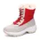 Thumbnail: Trending Women Snow Boots Winter High Top Warm Cotton Shoe Plus Velvet
