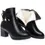 الصورة المصغرة: High Quality Fashion Outdoor Winter Women Shoes Leather Thick Sole Short Heel