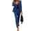 Thumbnail: Solid Color Fashion Two Piece Set Plus Size Business Pants Blazer Office Career