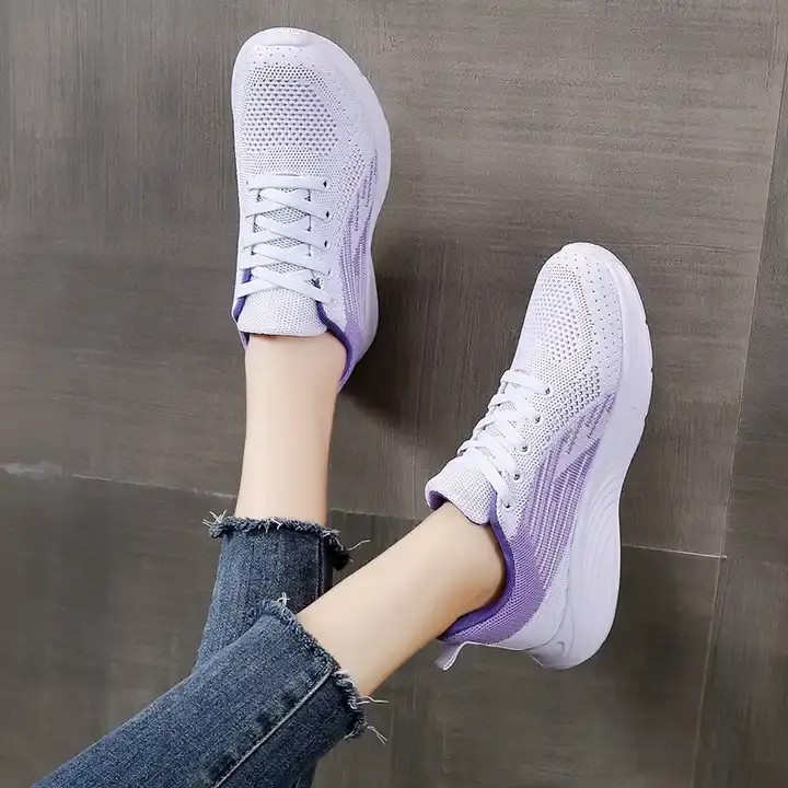 Miniaturbild: Top Quality Women's Athletic Walking Shoes Slip On Casual Mesh-Comfortable Runni