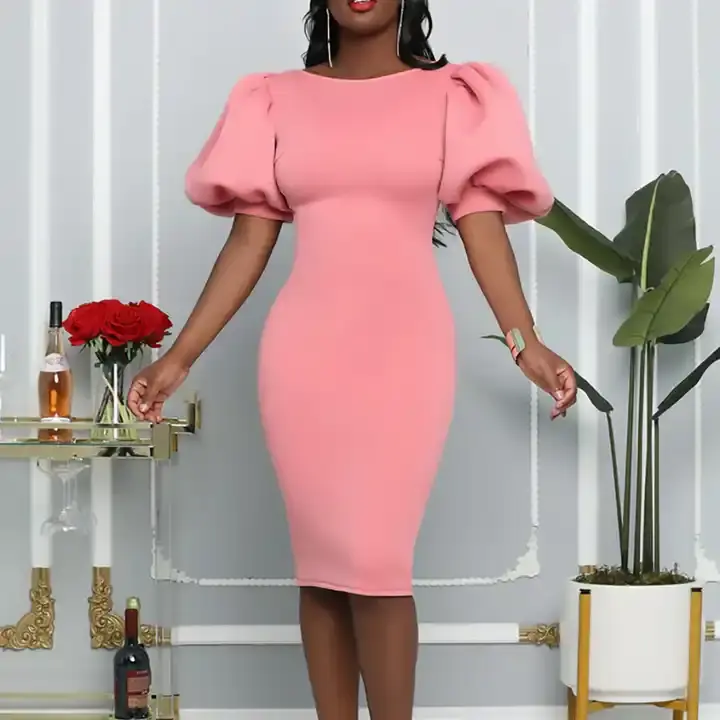 Miniaturbild: Peach Puff Dress Front View