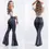 Miniatura: Attractive High Waist Elastic, Sexy, Brazilian, Butt Lifting, Washed Denim/Jeans