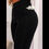 Miniaturbild: Women’s High-Waisted Stretchy Leggings with Ruched Waist & Zipper