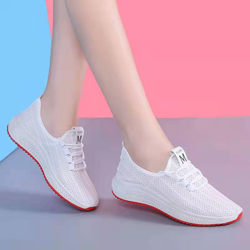 Miniaturbild: Breathable Soft-Soled Mesh Surface Women's Sneaker Lightweight Comfortable Holl