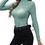 Miniaturbild: 3-Pack Polyester Long Sleeve Women's Elegant High-Neck Sweaters
